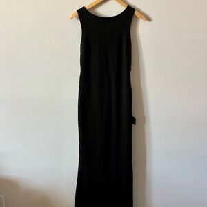 Lulu's Classic Black Maxi Dress